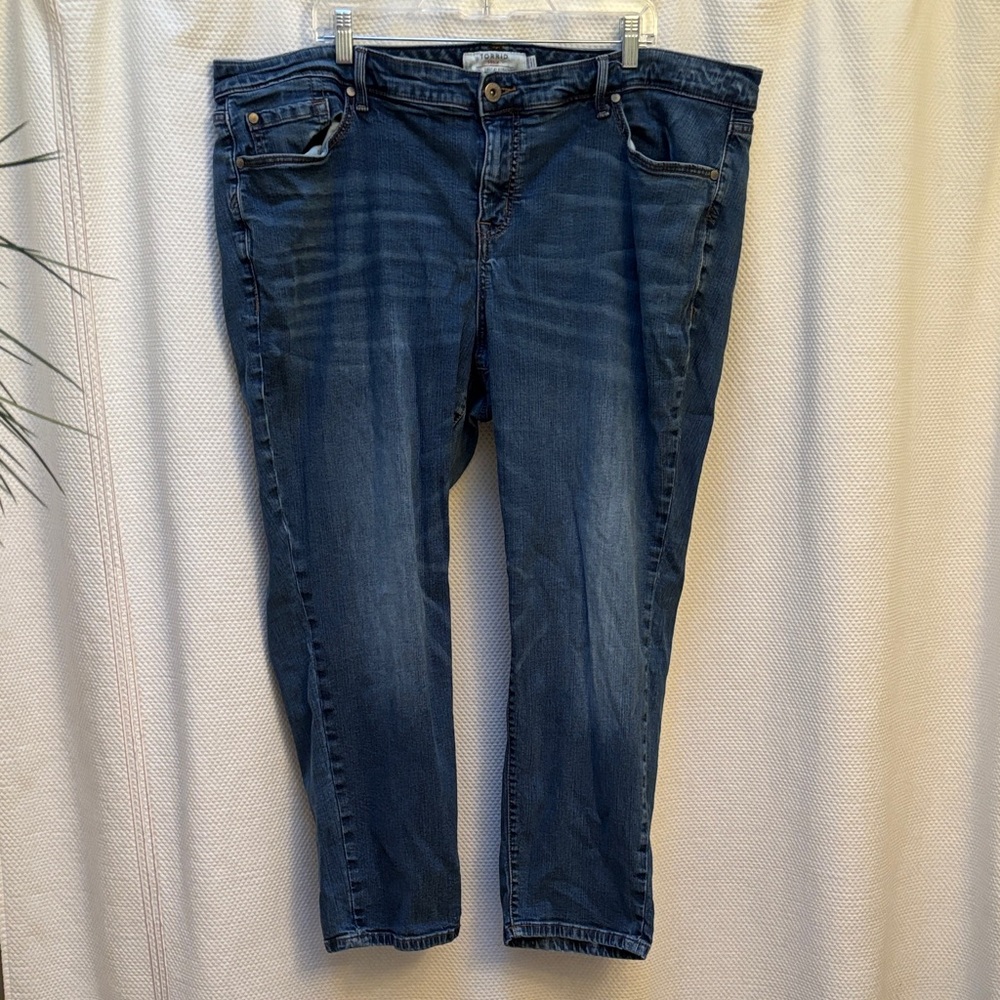 Torrid Classic Blue Straight Leg Jeans 24R
